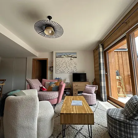 Familial Neuf Pres Du Village, 3 Chambres, Balcon Sud, Parking, Proche Ski-bus, - Fr-1-642-80 Apartman